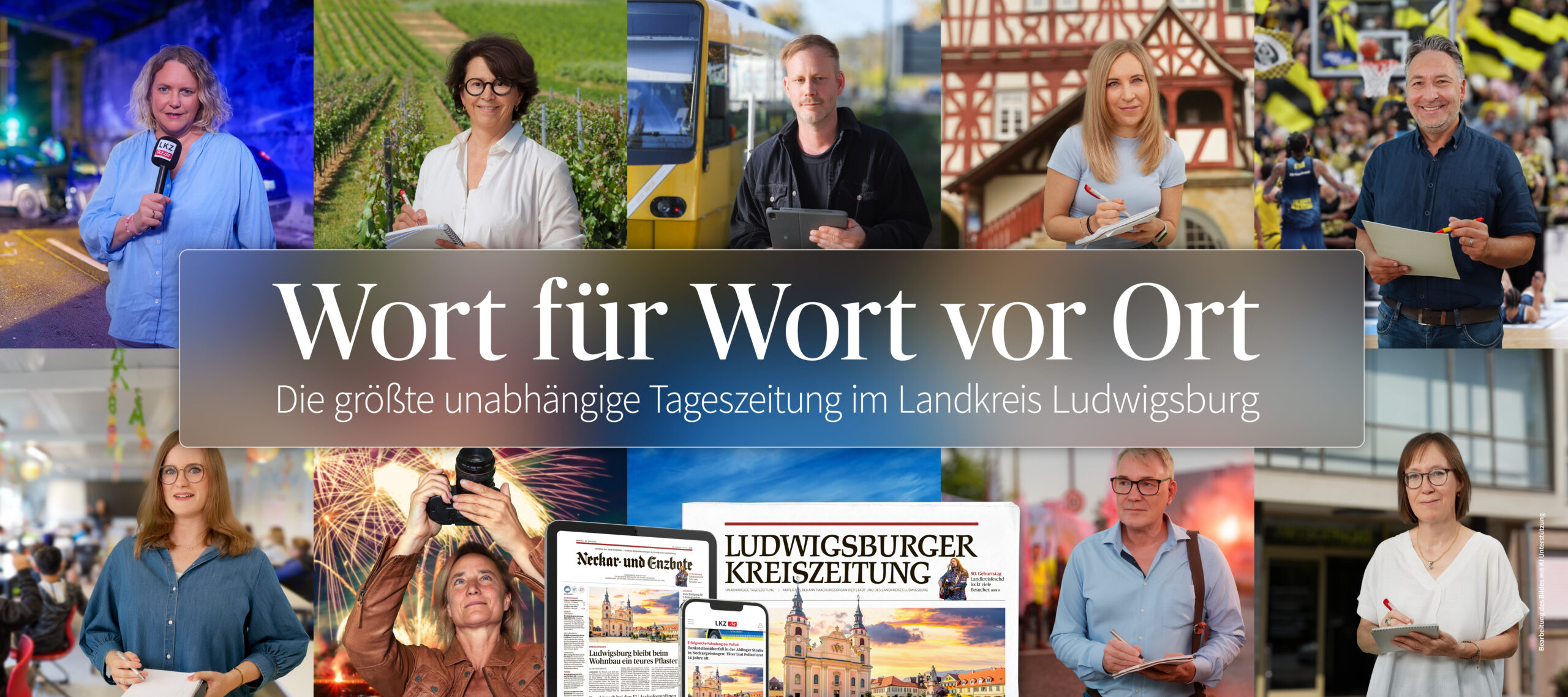 Ludwigsburger Kreiszeitung: Wort für Wort vor Ort