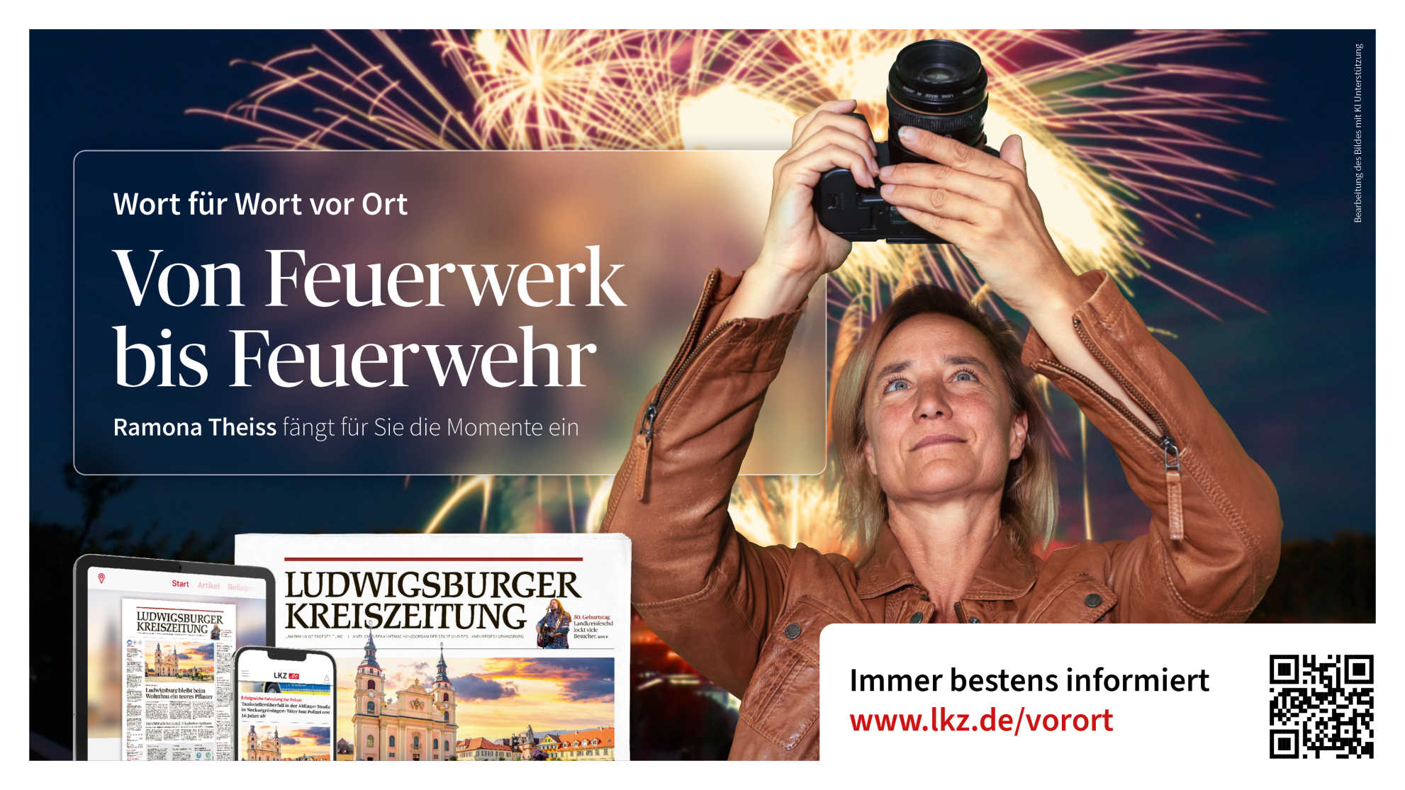 Wort für Wort vor Ort: die Ludwigsburger Kreiszeitung: Fotografie