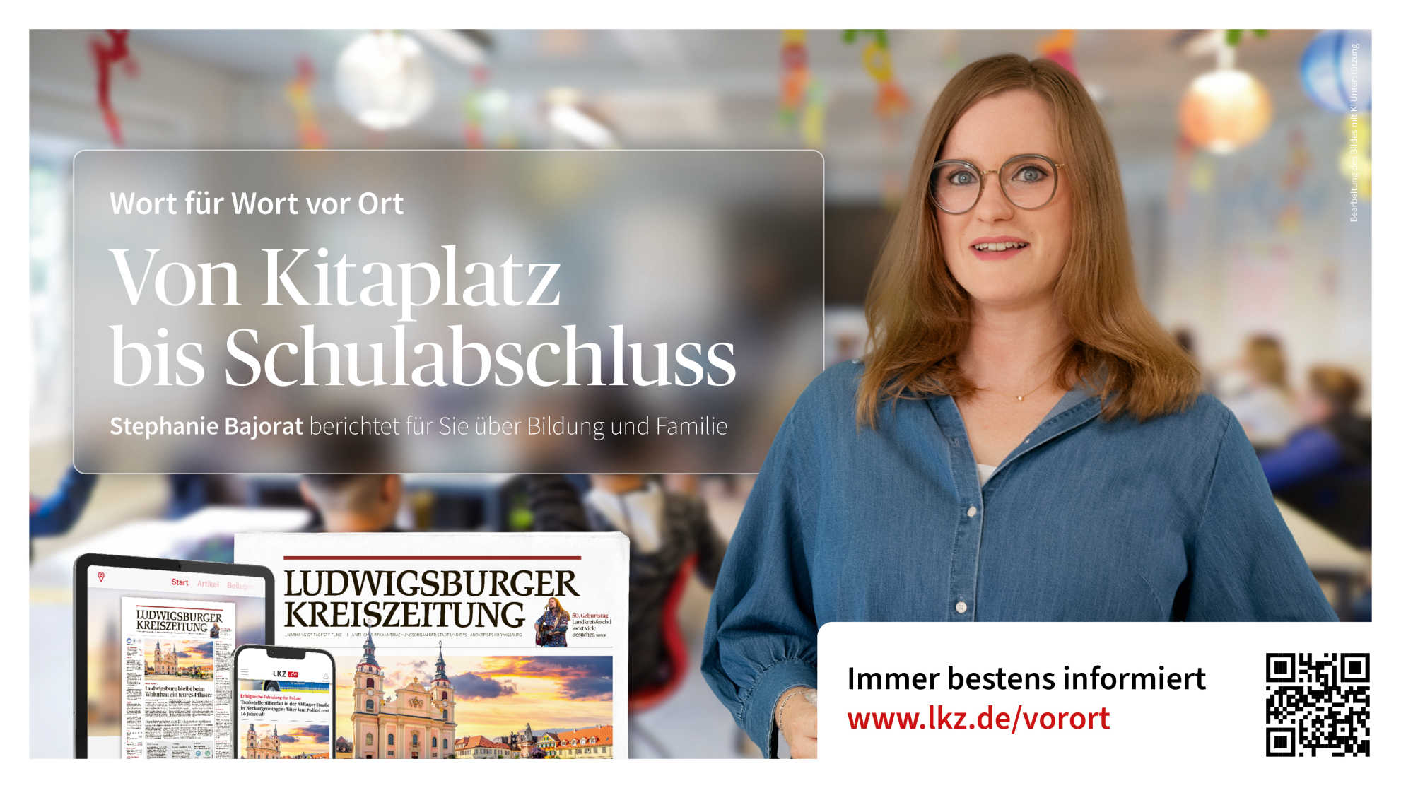 Wort für Wort vor Ort: die Ludwigsburger Kreiszeitung: Bildung und Familie
